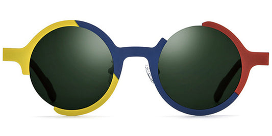 Tokyo – Pattern-Blue Sunglasses
