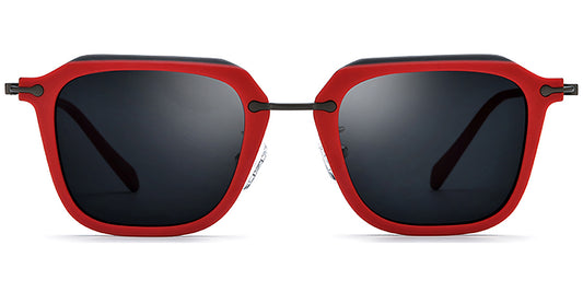 Dijon – Pattern-Red Sunglasses