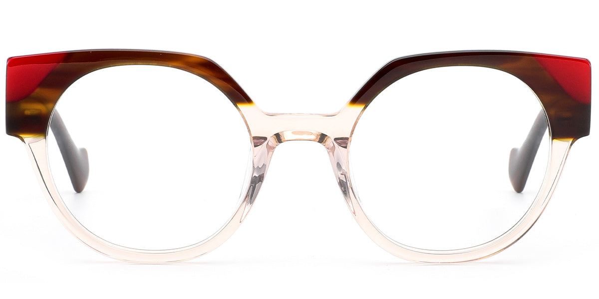 Minsk – Pattern-Brown Glasses