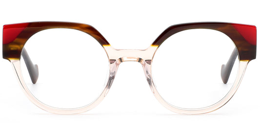 Minsk – Pattern-Brown Glasses