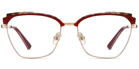 Trieste – Pattern-Red Glasses