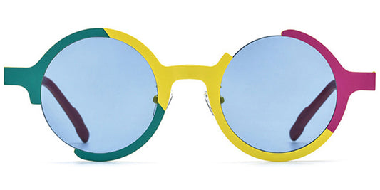 Tokyo – Pattern-Yellow Sunglasses