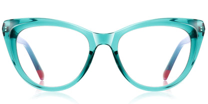 Varna – Translucent-Green Glasses