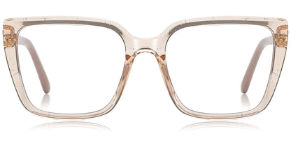Oia – Translucent-Brown Glasses