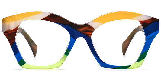Abisko – Pattern-Blue Glasses