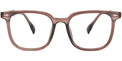 Nelson – Translucent-Brown Glasses