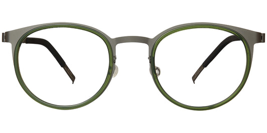 London – Translucent-Green Glasses