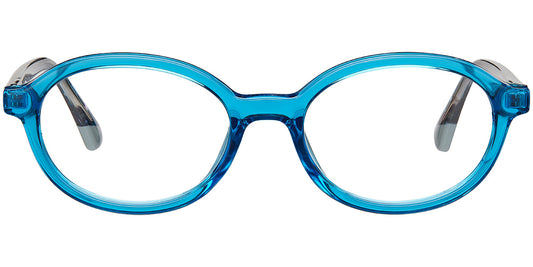 Leith – Translucent-Blue Glasses