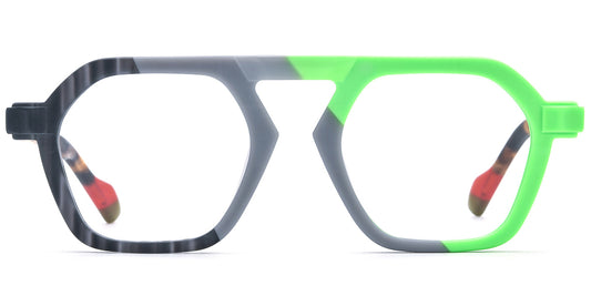Accra – Pattern-Grey Glasses