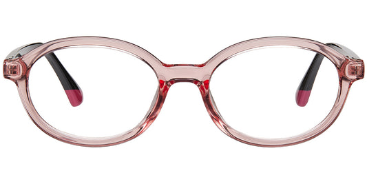 Leith – Translucent-Pink Glasses