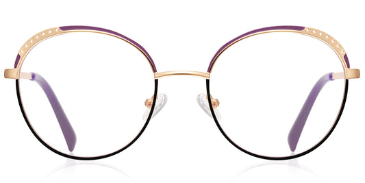 Rosario – Pattern-Purple Glasses