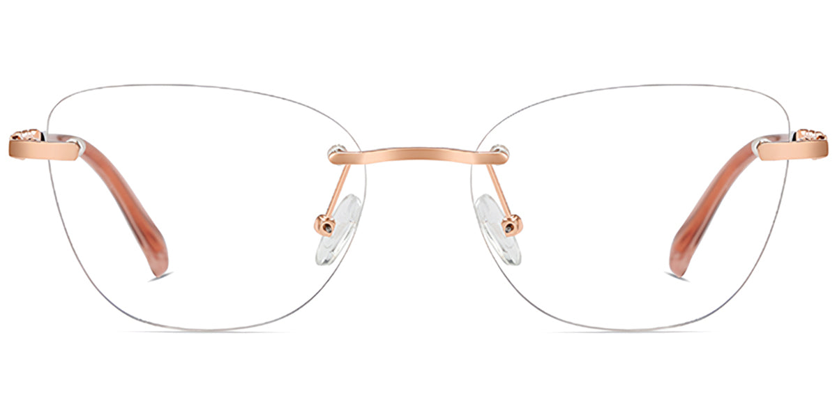 Delphi – Rose Gold Glasses