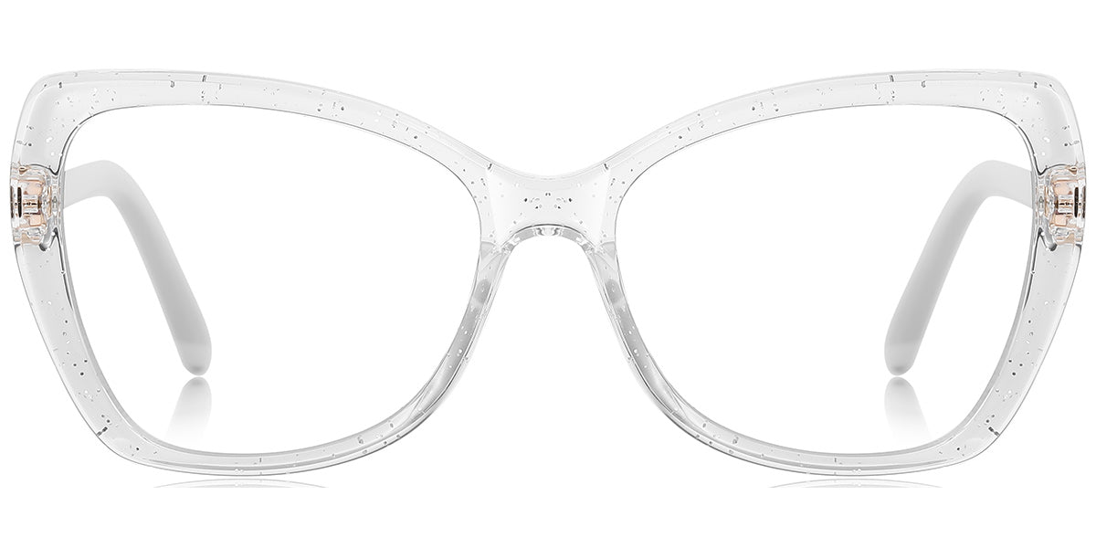 Fira – Glitter-White Glasses