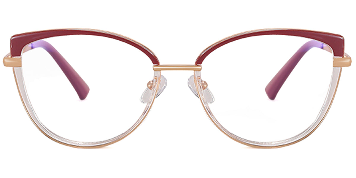 Chania – Pattern-Brown Glasses