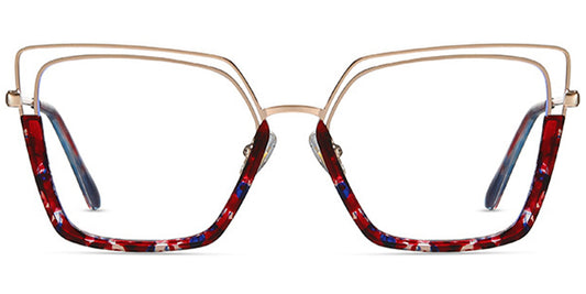 Esteli – Pattern-Red Glasses