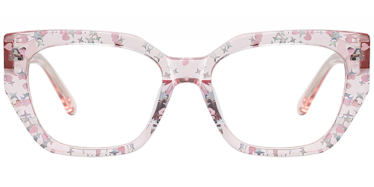 Twizel – Pattern-Pink Glasses