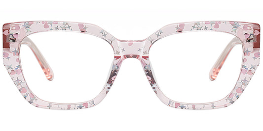 Twizel – Pattern-Pink Glasses
