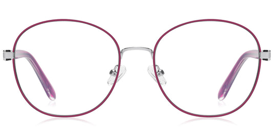 Avalon – Silver-Red Glasses