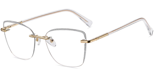 Asti – Translucent-White Glasses