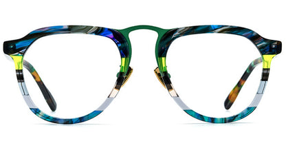Kazan – Pattern-Green Glasses