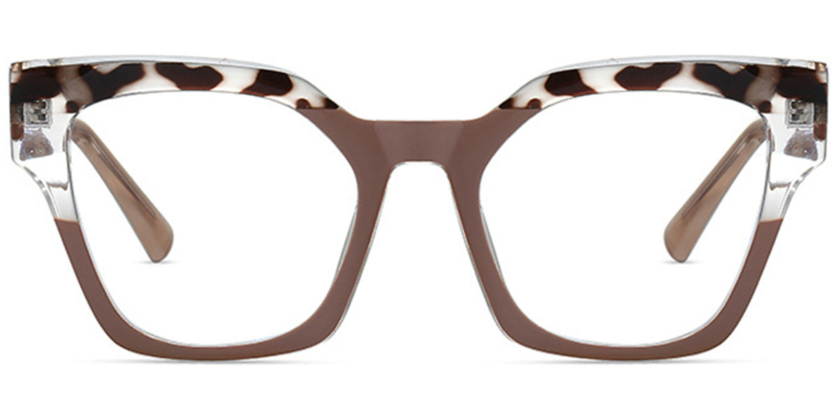 Lusaka – Pattern-Brown Glasses