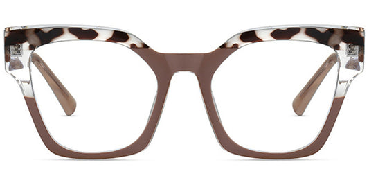 Lusaka – Pattern-Brown Glasses