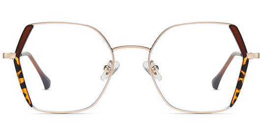 Geneva – Pattern-Brown Glasses