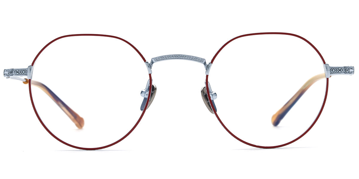 Cambridge – Silver-Red Glasses