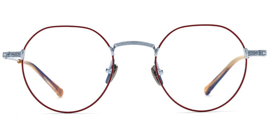 Cambridge – Silver-Red Glasses