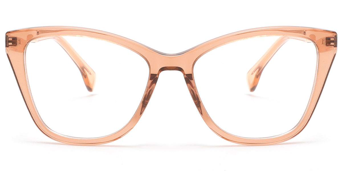 Victoria – Translucent-Brown Glasses