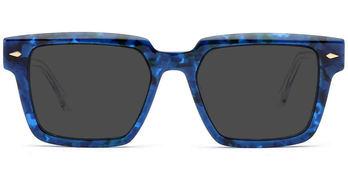 Livingstone – Pattern-Blue Sunglasses
