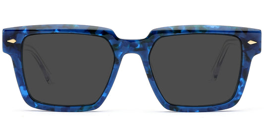 Livingstone – Pattern-Blue Sunglasses