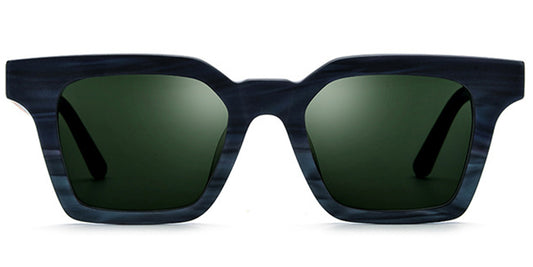 Aspen – Pattern-Blue Sunglasses