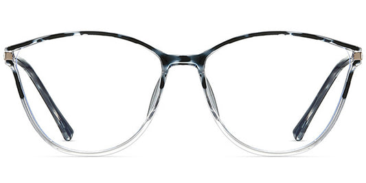 Capri – Pattern-Black Glasses