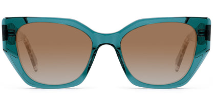 Amalfi – Translucent-Green Sunglasses