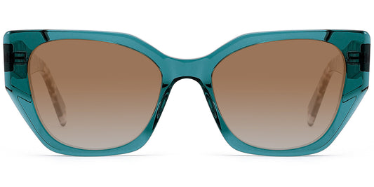 Amalfi – Translucent-Green Sunglasses