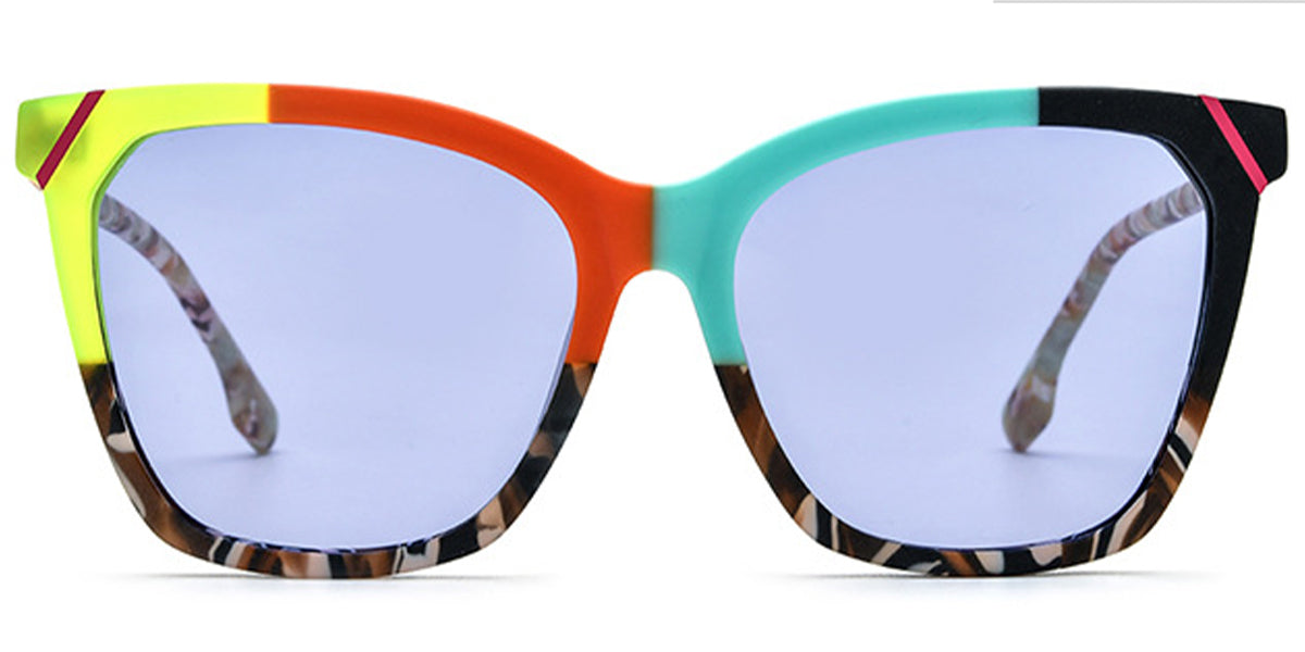 Tena – Pattern-Orange Sunglasses