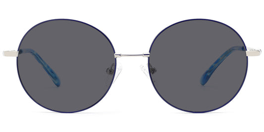 Safi – Blue-Silver Sunglasses