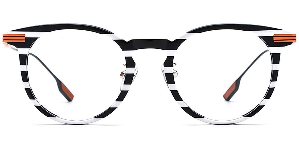 Ivalo – Pattern-Orange Glasses