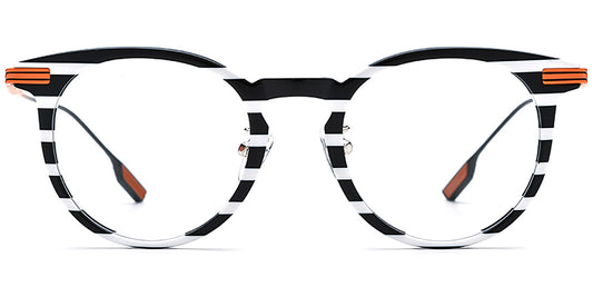 Ivalo – Pattern-Orange Glasses