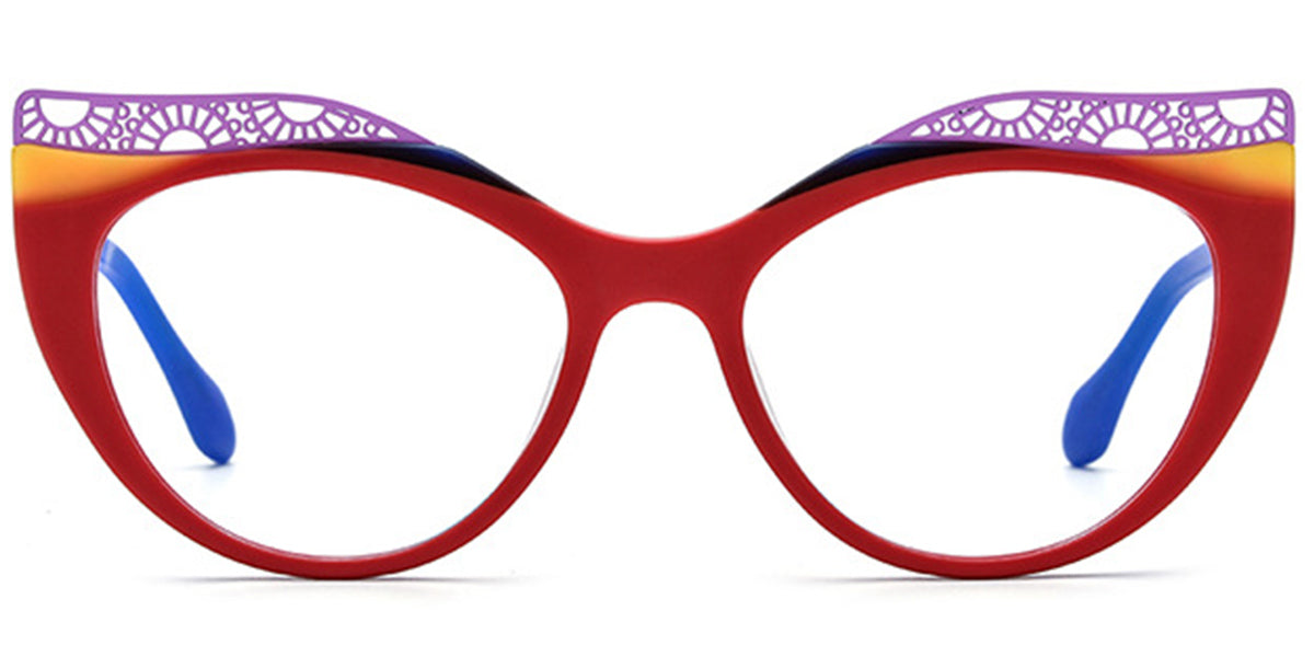 Destin – Pattern-Red Glasses