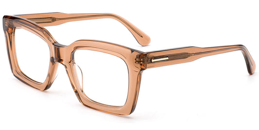 Dover – Translucent-Brown Glasses