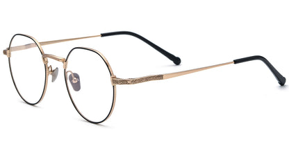 Cambridge – Black-Gold Glasses