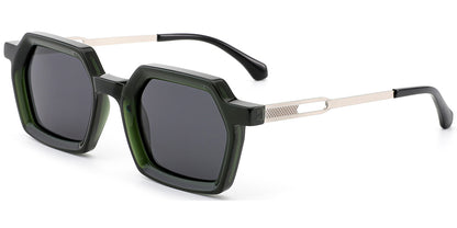 Berkeley – Translucent-Green Sunglasses