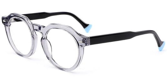Kobe – Translucent-Grey Glasses