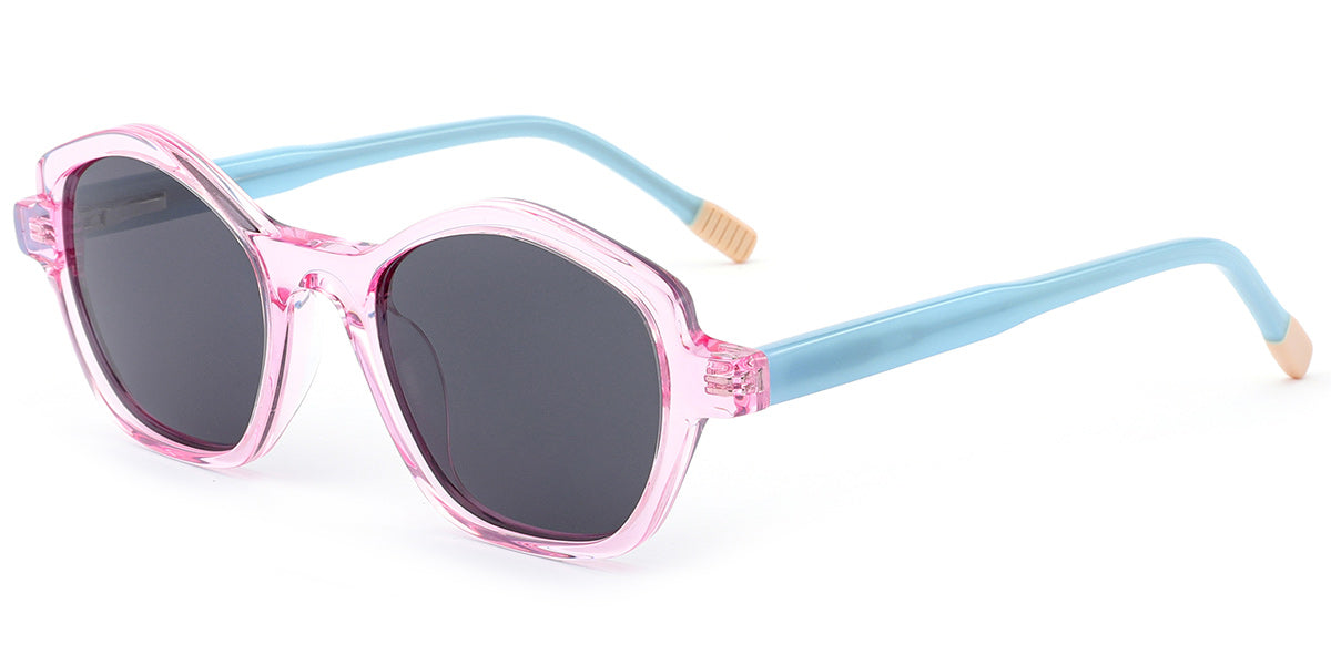 Lisse – Translucent-Pink Sunglasses