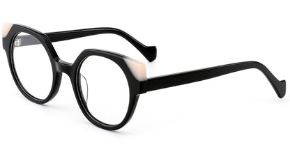 Minsk – Pattern-Black Glasses
