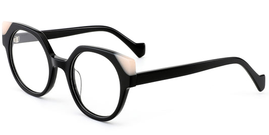 Minsk – Pattern-Black Glasses