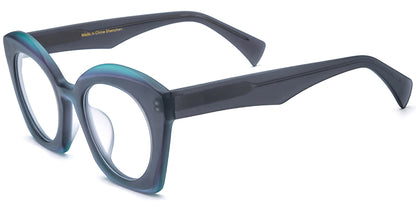 Sequim – Pattern-Grey Glasses
