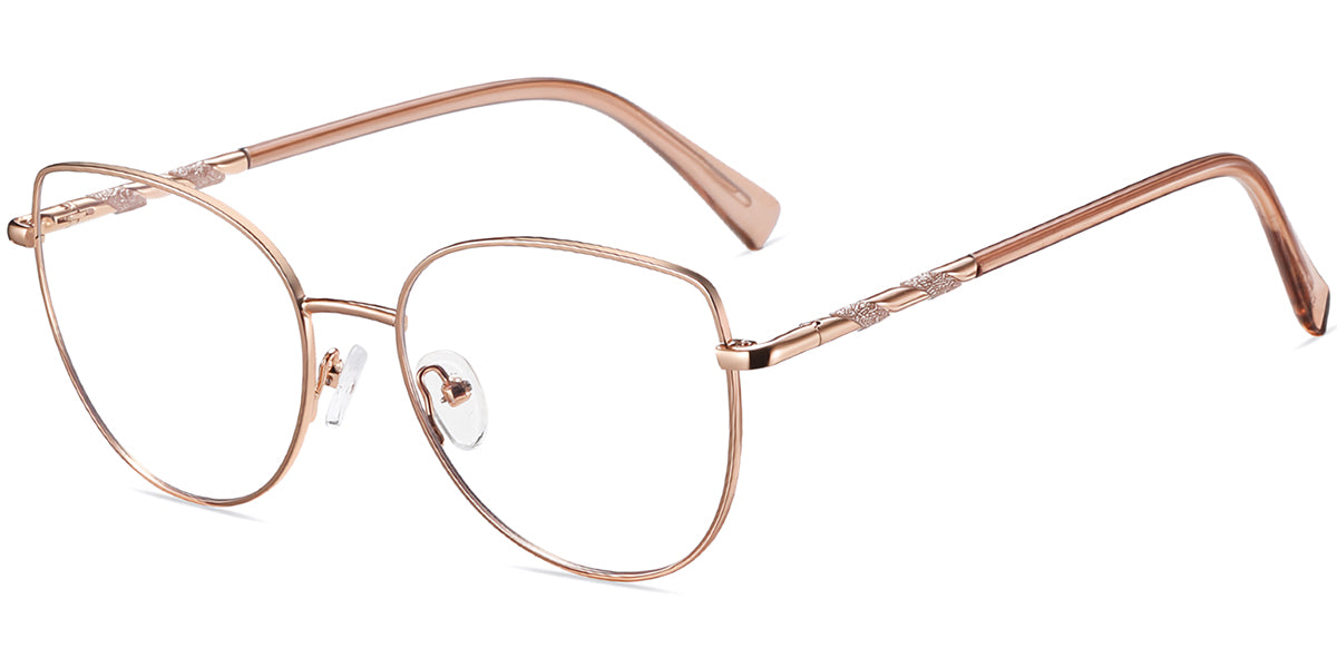 Madison – Rose Gold Glasses